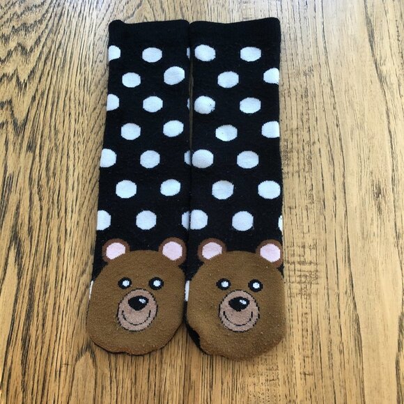 Kidcore Bear socks Fuzzy socks and Bright socks 3 Pair Sock Bundle - Picture 6 of 7